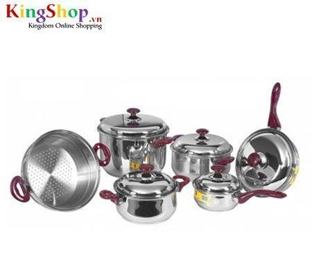 Bộ nồi 11 PCS Happy Cook HC 11C - Hàng chính hãng