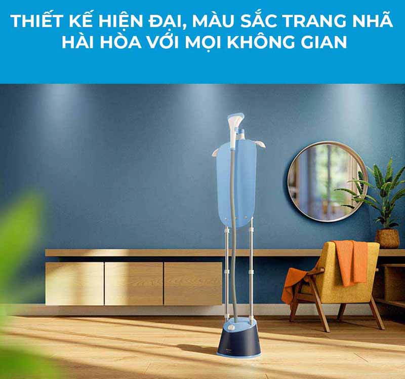 Bàn ủi hơi nước đứng Philips STE1030/20 - Hàng chính hãng
