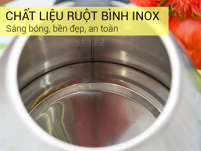 Ấm đun nước siêu tốc Electrolux EEK1505S - Hàng chính hãng