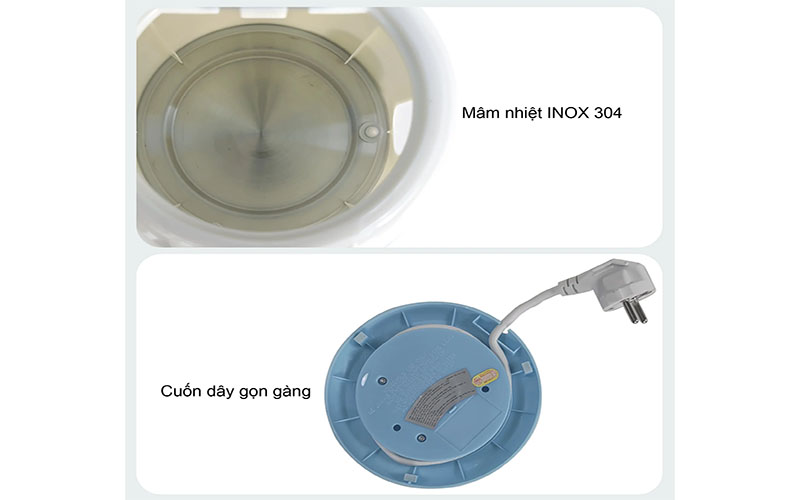 Ấm đun nước siêu tốc Gali GL-0017M - Hàng chính hãng