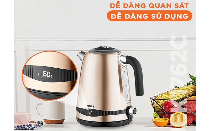 Ấm đun nước siêu tốc Unie UEK1762C - Hàng chính hãng