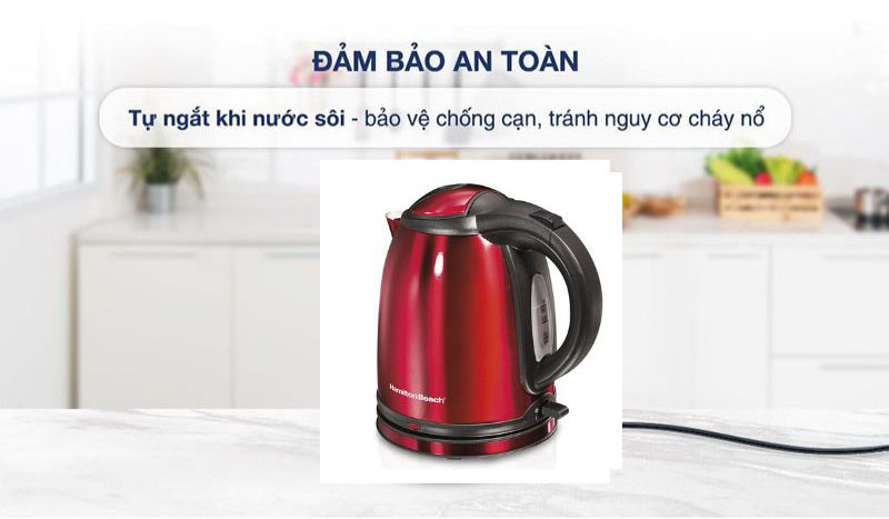 Ấm đun siêu tốc Hamilton Beach 40997-IN  - Hàng chính hãng