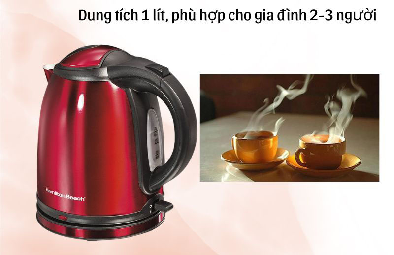 Ấm đun siêu tốc Hamilton Beach 40997-IN  - Hàng chính hãng