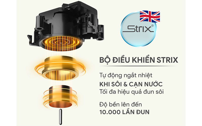 Ấm đun siêu tốc BlueStone KTB-3456 - Hàng chính hãng