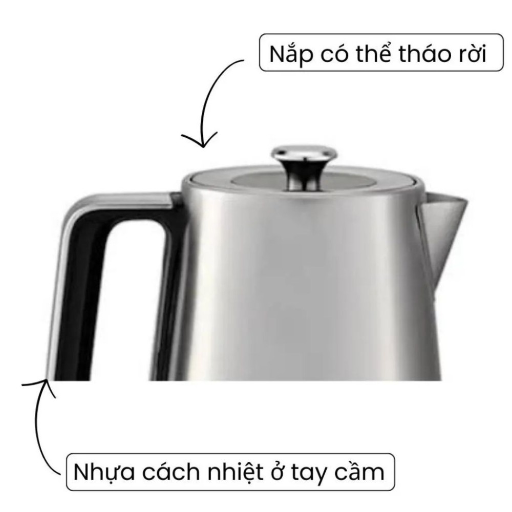Ấm đun siêu tốc Hafele HS-K1704X - 1.7 lít - Hàng chính hãng