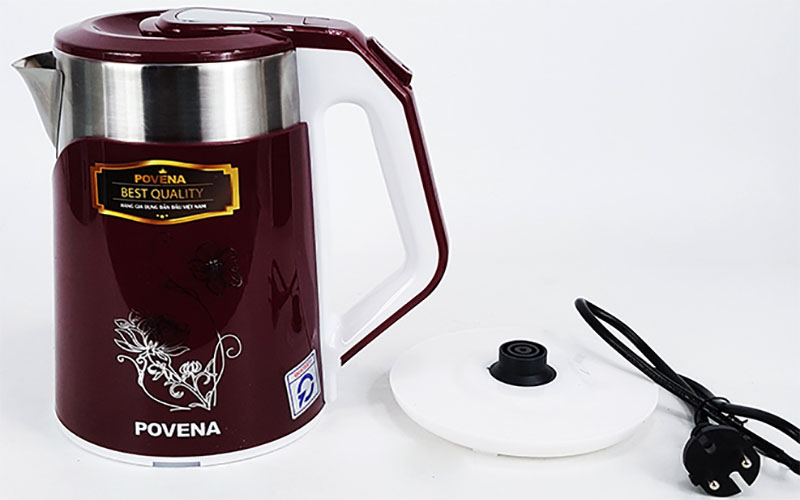 Ấm đun siêu tốc Povena PVN-26 - Hàng chính hãng