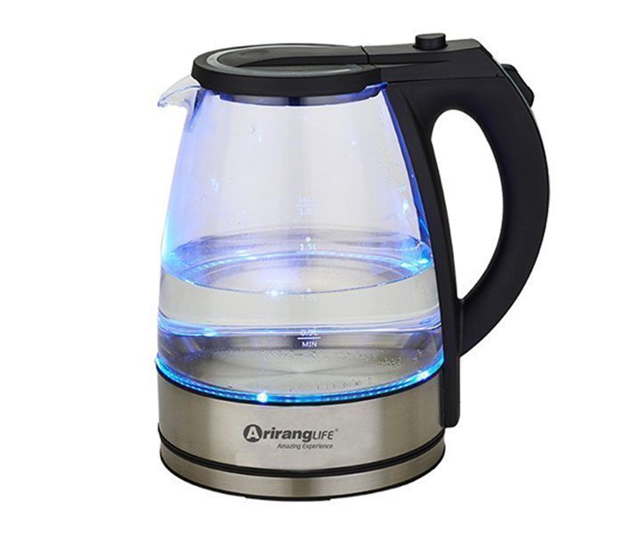 Ấm đun thủy tinh siêu tốc Arirang LIFE EK - AL1843G - Hàng chính hãng