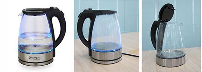 Ấm đun thủy tinh siêu tốc Arirang LIFE EK - AL1843G - Hàng chính hãng