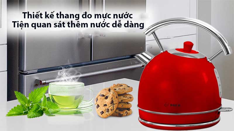 Ấm siêu tốc Arber AST1.8B RED - Hàng chính hãng