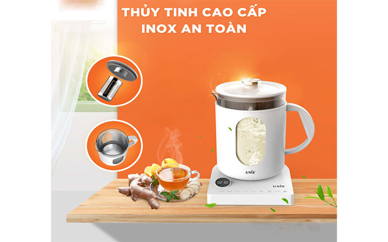 Ấm siêu tốc đa năng Unie UEK1782W - Hàng chính hãng