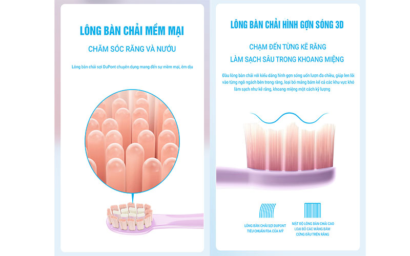 Bàn chải điện Flyco FT7105VN - Hàng chính hãng