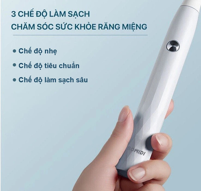 Bàn chải điện Bomidi T501 - Hàng chính hãng