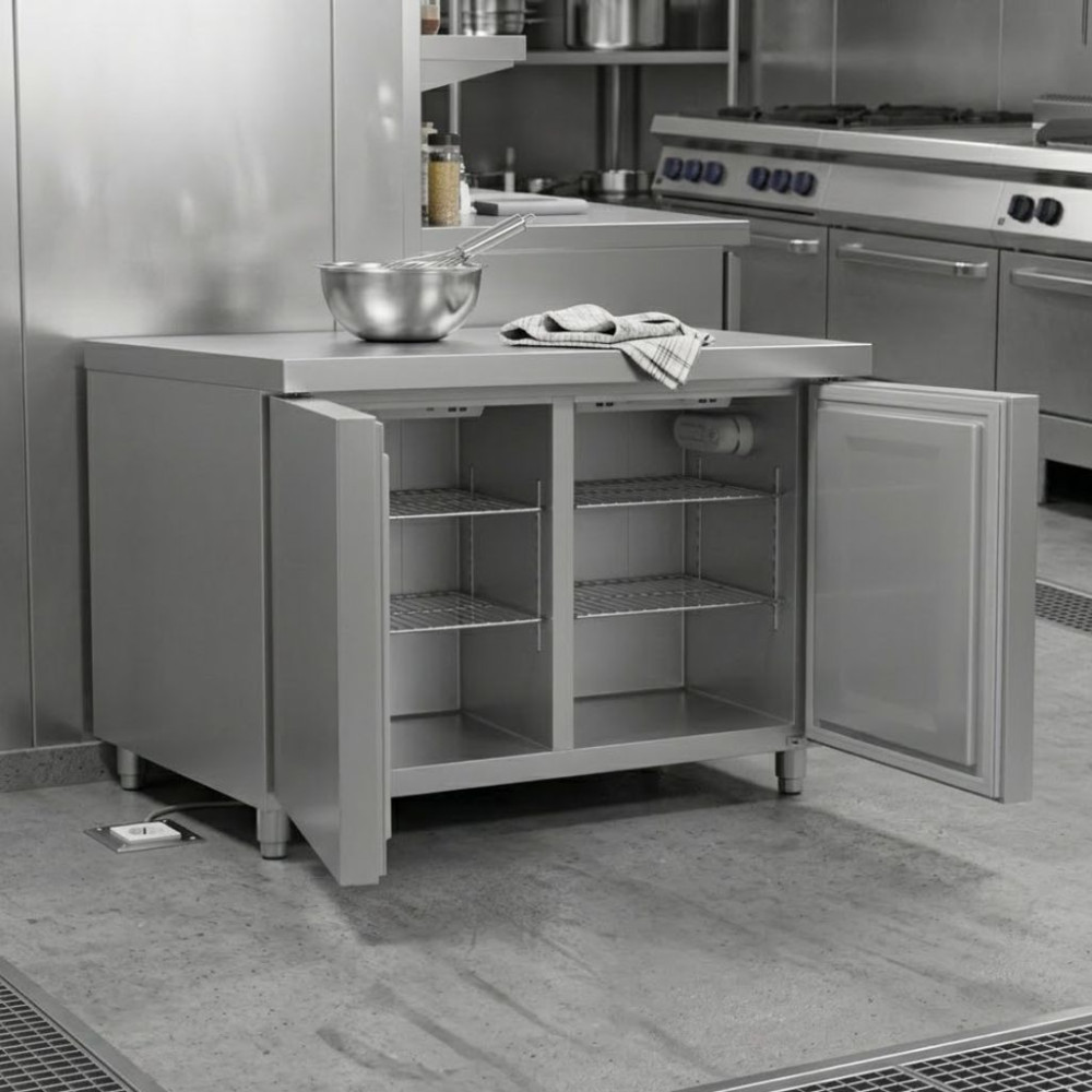 Bàn mát inox 2 cánh CVSA SPFD-360LC - Hàng chính hãng