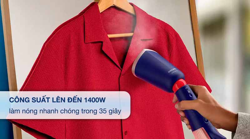 Bàn ủi hơi nước cầm tay Philips STH5030/20 - Hàng chính hãng