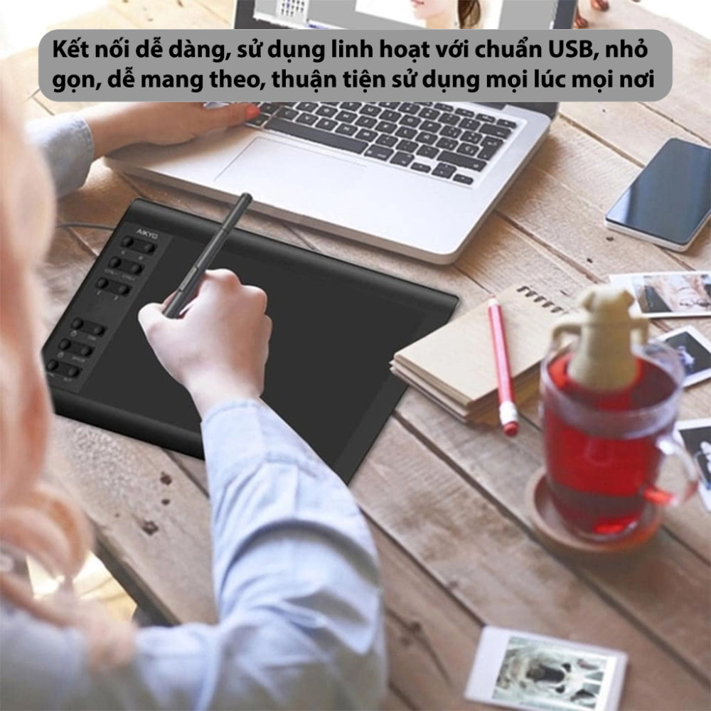 Bảng vẽ điện tử thông minh Aikyo A5568 - Hàng chính hãng