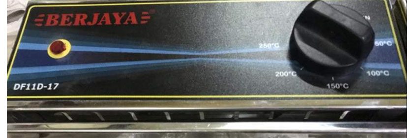 Bếp chiên nhúng điện đôi Berjaya DF11D-17 - Hàng chính hãng
