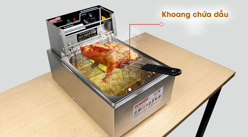 Bếp chiên nhúng điện đơn Newsun EF81 - Hàng chính hãng