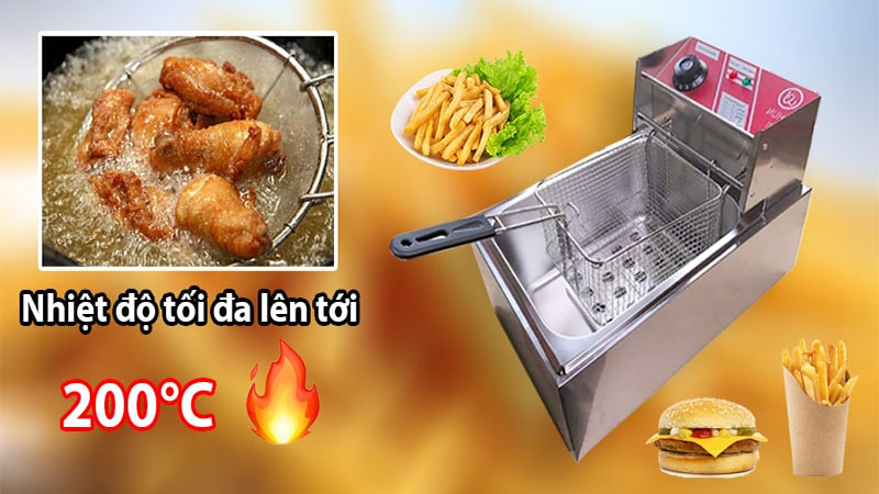 Bếp chiên nhúng điện đơn Shunji EH-81 - Hàng chính hãng
