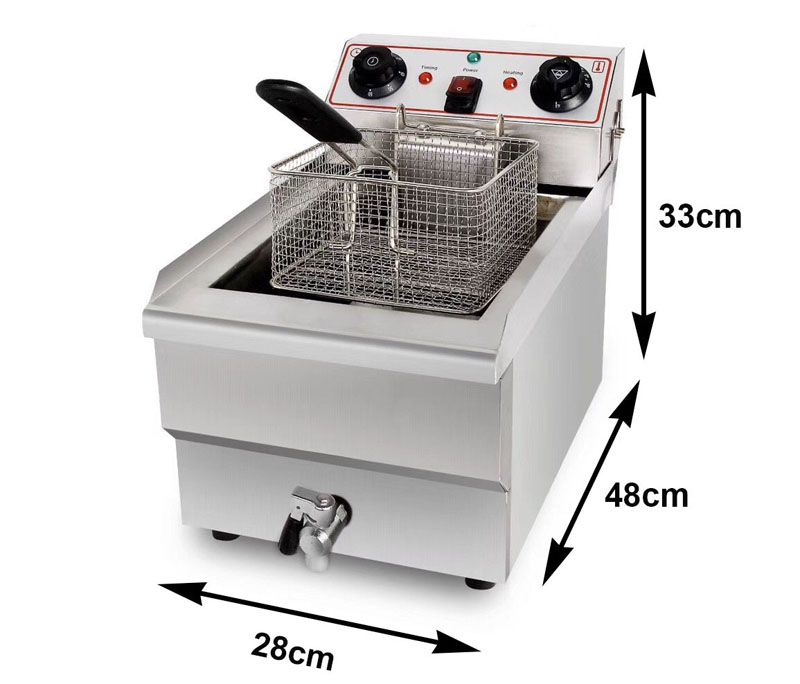 Bếp chiên nhúng điện đơn Shunji EH-101V - Hàng chính hãng