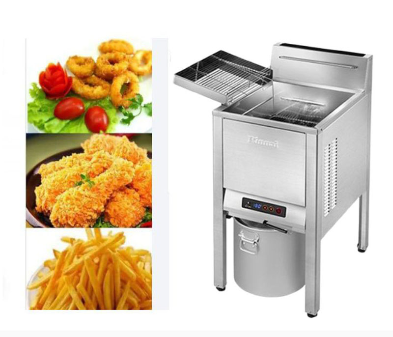 Bếp chiên nhúng gas đơn Rinnai RFA-327G - Hàng chính hãng