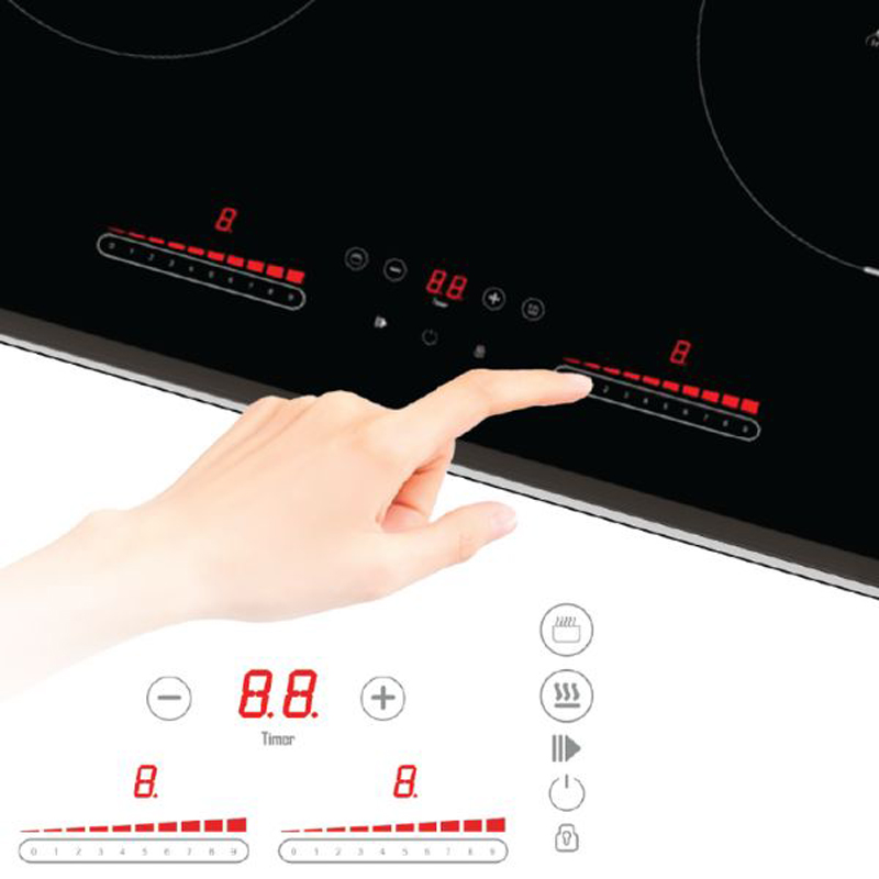 Bếp điện từ 3 vùng nấu Hafele HC-IF77D - Hàng chính hãng