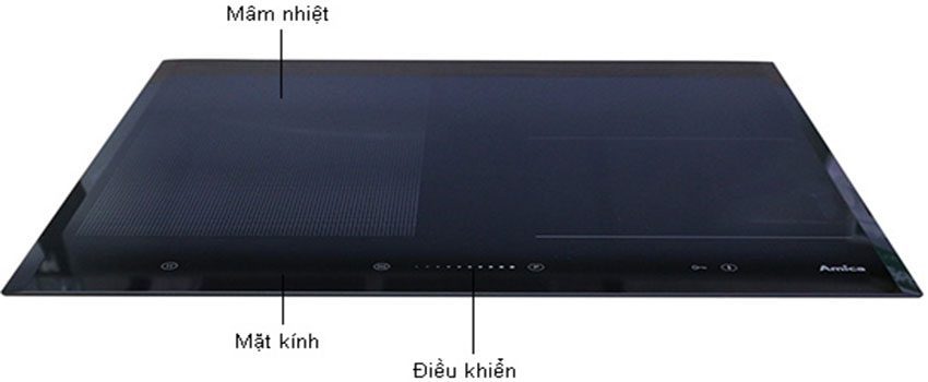 Bếp điện từ Amica PI6513TBD - Hàng chính hãng