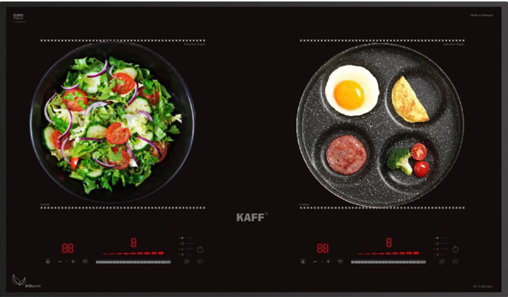 Bếp điện từ đôi Kaff KF-FL99II MAX - Hàng chính hãng
