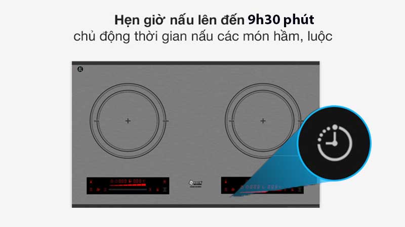 Bếp điện từ đôi Arber AB-2021A - Hàng chính hãng