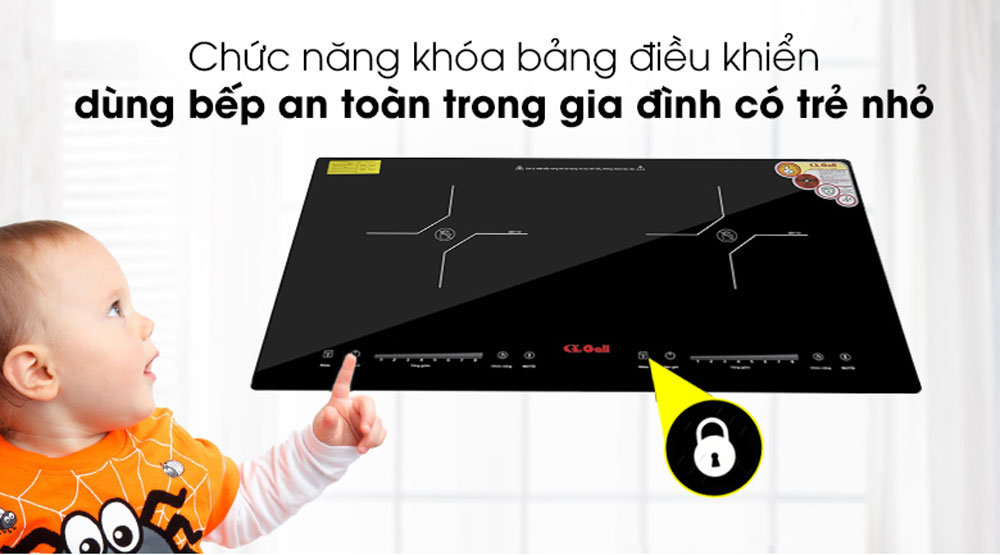 Bếp từ đôi Gali GL-2025 - Hàng chính hãng