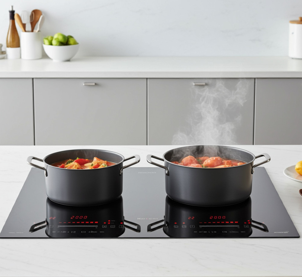 Bếp điện từ đôi Nagakawa NDI9195 - Hàng chính hãng
