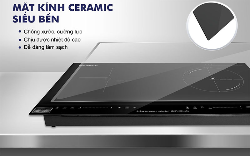 Bếp điện từ đôi Panworld PW-1922 - Hàng chính hãng