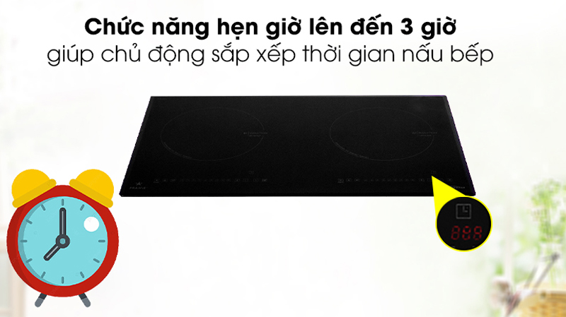 Bếp điện từ đôi Pramie PRMY-2205 - Hàng chính hãng