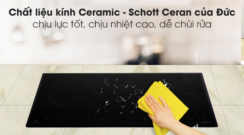 Bếp điện từ đôi Pramie PRMY-2205 - Hàng chính hãng