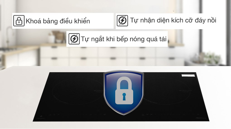 Bếp điện từ đôi Pramie PRMY-2205 - Hàng chính hãng