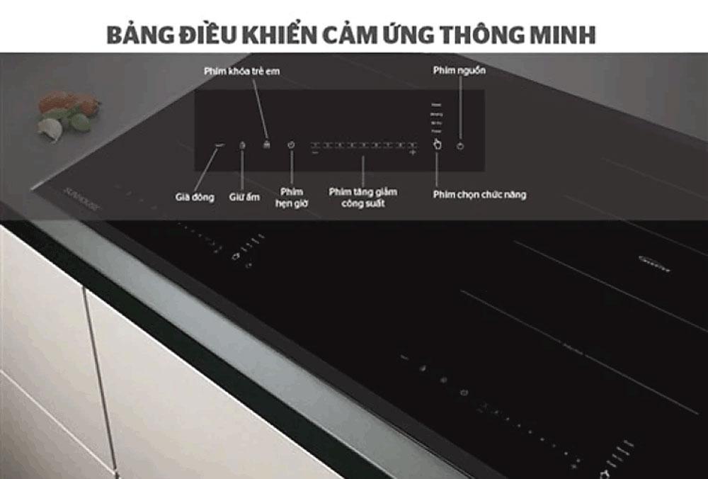 Bếp điện từ đôi Sunhouse SHB-DI66 - Hàng chính hãng