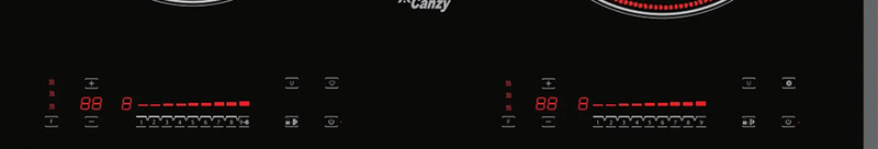 Bếp đôi hồng ngoại điện từ Canzy CZ-SG007H - Hàng chính hãng