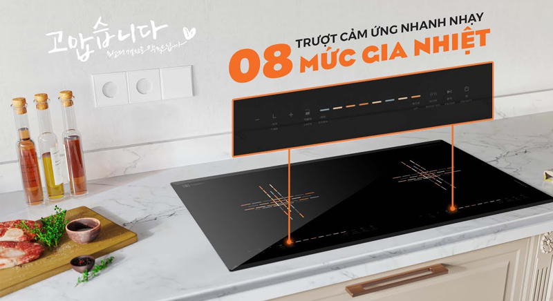 Bếp điện từ đôi Hawonkoo CEH-230-II - Hàng chính hãng