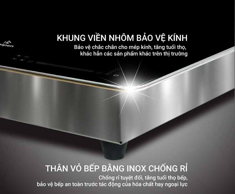 Bếp điện từ đôi Kalpen ICK-1669 - Hàng chính hãng