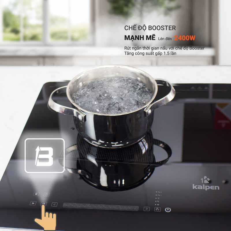 Bếp điện từ đôi Kalpen ICK-1669 - Hàng chính hãng