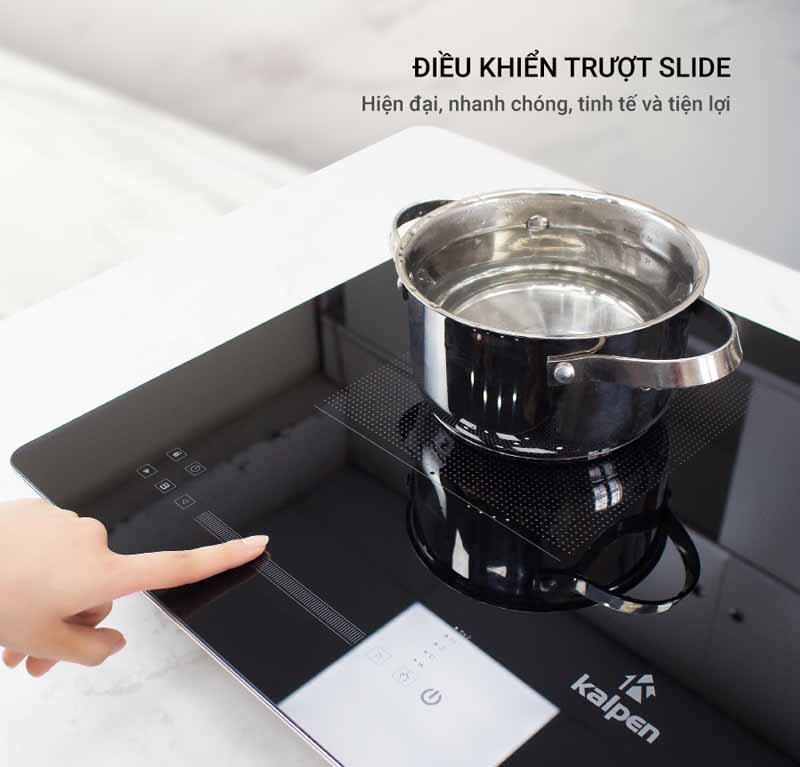 Bếp điện từ đôi Kalpen ICK-1669 - Hàng chính hãng