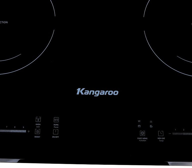 Bếp điện từ đôi Kangaroo KG866I - Hàng chính hãng