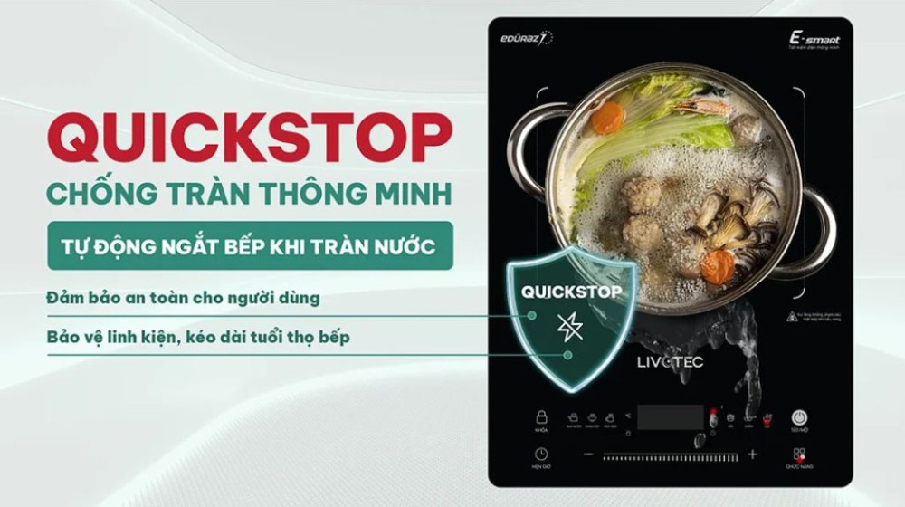 Bếp điện từ đơn Livotec E-smart LIS-826 - Hàng chính hãng
