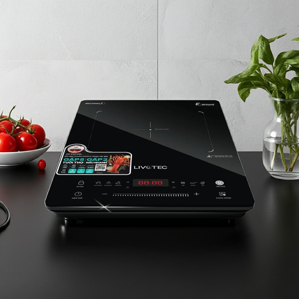 Bếp điện từ đơn Livotec E-smart LIS-826 - Hàng chính hãng