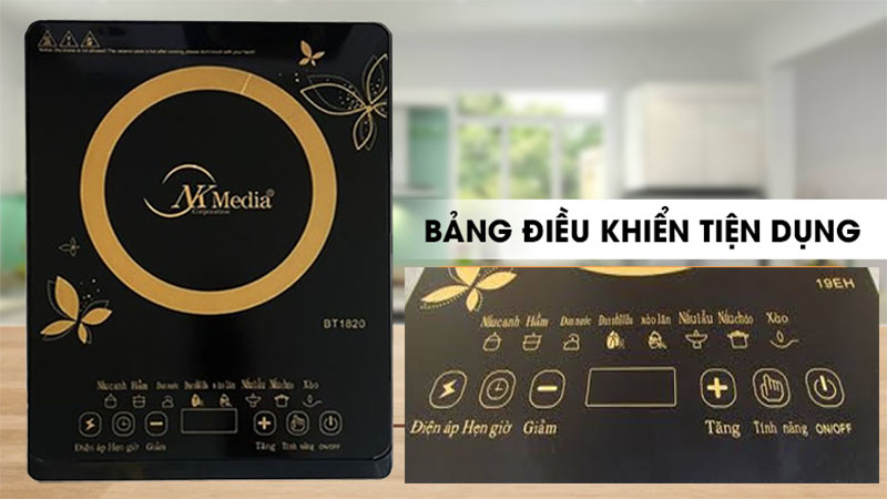 Bếp điện từ đơn NK Media BT-1820 - Hàng chính hãng
