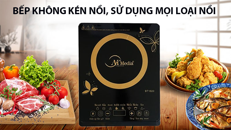 Bếp điện từ đơn NK Media BT-1820 - Hàng chính hãng