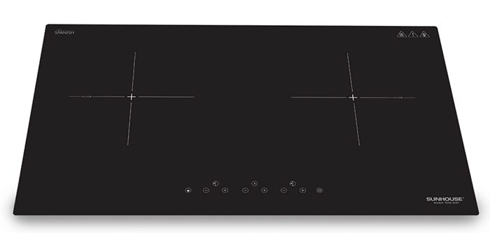 Bếp đôi điện từ Sunhouse SHB-DI01 - Hàng chính hãng