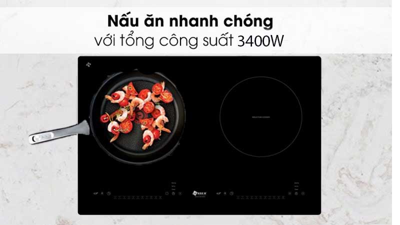 Bếp đôi điện từ hồng ngoại Arber AB-EI605 - Hàng chính hãng