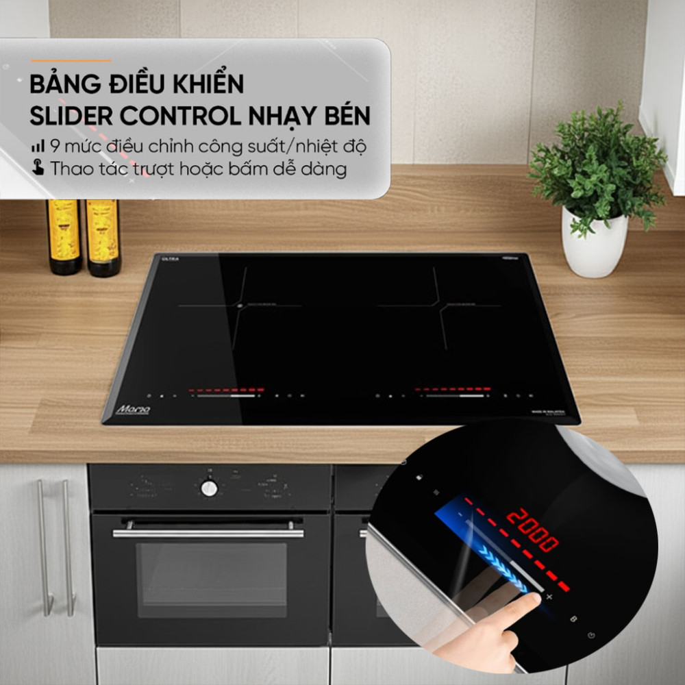 Bếp đôi điện từ hồng ngoại Sunhouse Mama MMB568-EI - Hàng chính hãng