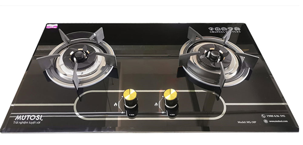 Bếp ga âm pin Mutosi MG-58P - Hàng chính hãng