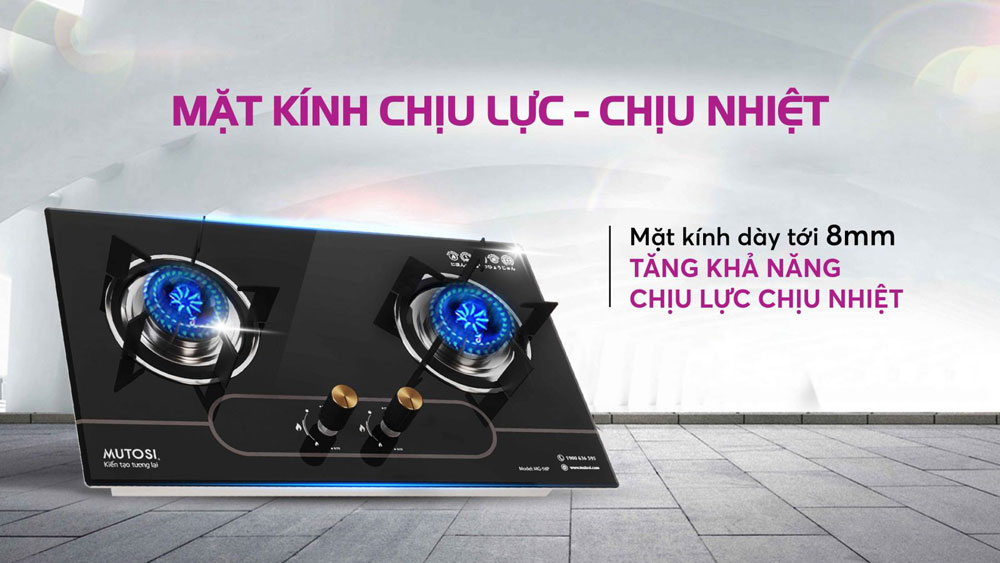 Bếp ga âm pin Mutosi MG-58P - Hàng chính hãng